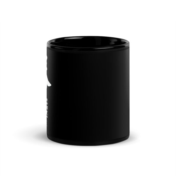 Black Glossy Mug - Let Your Great Object Be Victory - Image 4