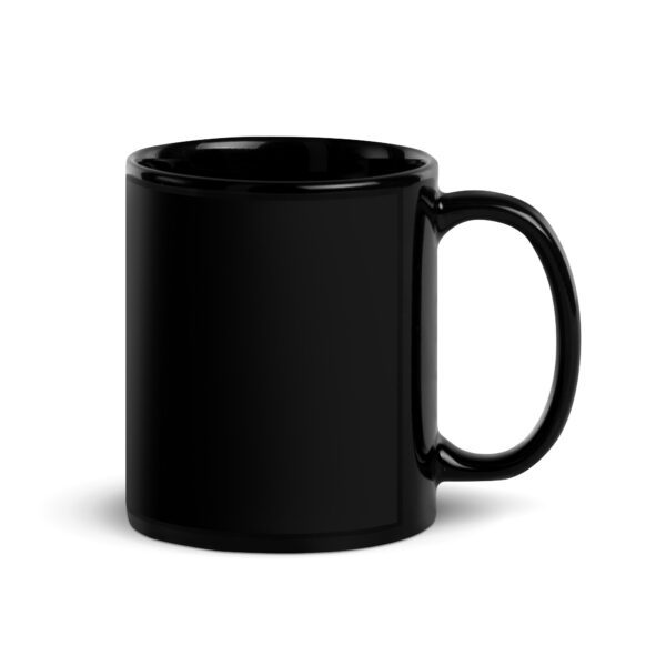 Black Glossy Mug - Let Your Great Object Be Victory - Image 3