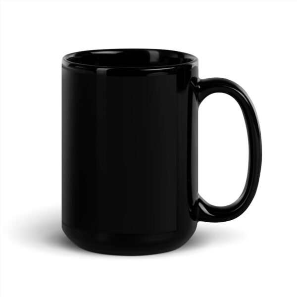 Black Glossy Mug - Let Your Great Object Be Victory - Image 5